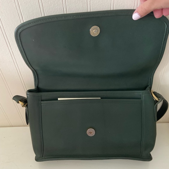 Vintage Coach Ritchie Crossbody Shoulder Bag 9937 (Green) BRAND NEW - Picture 4 of 16